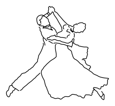 Tanzsportgemeinschaft Fürth e.V. - Standardpaar Logo