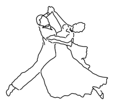 Tanzsportgemeinschaft Fürth e.V. - Standardpaar Logo